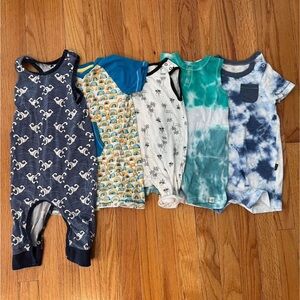 Boys summer lot styles little bipsy, Burt’s bees and Monica + Andy 12-18m